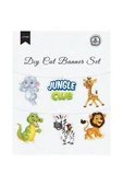 Süpertrend Jungle Club Paper Die Cut Banner Set - 1