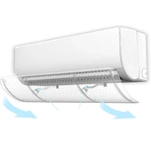 Şeffaf Klima Hava Yönlendirici Anti-Doğrudan Üfleme 4 Mevsim 90x27cm Modern Tasarım - 4