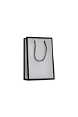 Süpertrend Mat Gümüş Karton Çanta 11x16,5cm - 2