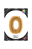 Süpertrend O Harf Altın Folyo Balon 40" - 1