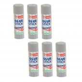 Glue Stick Yapıştırıcı Mikro Katı Yapıştırıcı 9 Gr Ruj Yapıştırıcı 6 Adet - 1