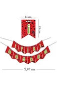 Kruvazör Miraculous Super Heroez İyi Ki Doğdun Paper Letter Banner - 3