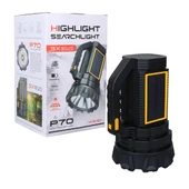 Ayt PowerMaster MX-W5191-P50 Solar Güneş Enerjili Şarjlı Işıldak Ev Kamp Tipi El Feneri - 4