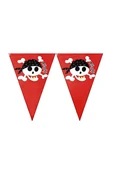 Kruvazör Pirate Triangle Flag Banner - 1