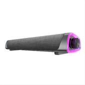 Bluetooth Hoparlör V8 Soundbar Güçlü Bas Kablolu TV Bilgisayar Uyumlu 6W - 1