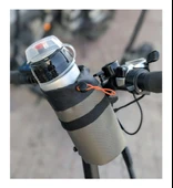Bike And Art Gidon Suluk Çantası - Kumaş Matara Kafesi - Bisiklet Şişelik (Elektrikli ve Normal Bisiklet Uyumlu) - 3