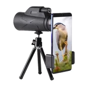 80X Dürbün Zoom Tek Göz Monoküler HD El Teleskobu 80X100 Teleskop - 3