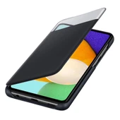 Galaxy A52 ile Uyumlu S View Cüzdan Kılıf Siyah EF-EA525PBEGTR - 2