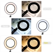 Katlanabilir Büyüteç Çok İşlevli 5/ 8X Işıklı LED Aydınlatmalı Masa Lambası USB Bağlantılı - 8