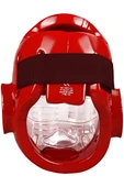Süpertrend AVESSA TKSK-100 RED-S CAMLI TAEKWONDO KASKI S BEDEN KIRMIZI - 8