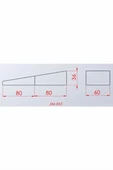 Süpertrend KATLANIR ÜÇGEN MİNDER (60*160*36) - 4