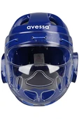 Süpertrend AVESSA TKSK-100 BLUE-M CAMLI TAEKWONDO KASKI M BEDEN MAVİ - 4
