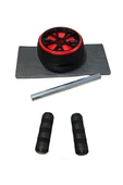 Kruvazör AVESSA EW-30 BLACK-RED EGZERSİZ TEKERİ SİYAH-KIRMIZI - 3