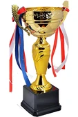 Kruvazör AVESSA KUPA MODEL Y 119 A SİYAH ZEMİN 34 CM - 1