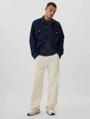 Gap V-Frch Everyday Soft Mıcro Logo Erkek Tişört 502022003 - 4