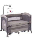 Sunny Baby Oslo Anne Yanı Oyun Parkı 70x110 cm Bej - 3