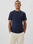 Gap V-Frch Everyday Soft Mıcro Logo Erkek Tişört 502022003 - 1