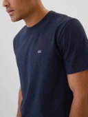 Gap V-Frch Everyday Soft Mıcro Logo Erkek Tişört 502022003 - 3