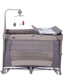 Sunny Baby Oslo Anne Yanı Oyun Parkı 70x110 cm Bej - 2