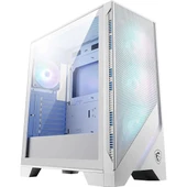 MSI MAG FORCE 320R AIRFLOW WHITE GAMING MID-TOWER PC KASASI BEYAZ - 1