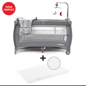 Sunny Baby Vegas Oyun Parkı ve Yatağı 70x120 Cm 9162 Gri - 1