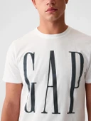 Gap V-Everyday Soft Corp Logo Erkek Tişört 866774001 - 3