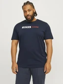 Jack Jones Corp Logo Play Plus Erkek Tişört 12243630 - 3