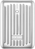 Zendure Supermini 10,000 mAh USB-C Powerbank 18 W Power Delivery, süper küçük harici pil, iPhone, Samsung Galaxy, Huawei, Nintendo Switch vs. için hızlı şarj ile, gümüş thumbnail 2