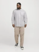 Jack Jones Oxford Plus Büyük Beden Erkek Gömlek 12286178 - 4