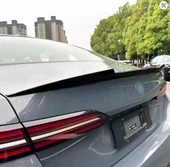 AUTOGP Bmw g60 yarasa bagaj üstü spoiler siyah boyalı plastik 2024+ m4 model - 2