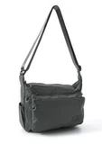 Unisex Paraşüt Kumaş Okul Çantası Çapraz Askılı Kadın Omuz Çantası 32*22 Cm Su İtici Hafif Kumaş - 12