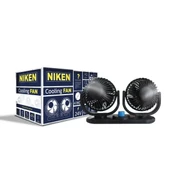 NİKEN Araç içi vantilatör çift başlı küçük 24volt 4 inç NİKEN - 1