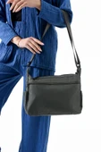 Unisex Paraşüt Kumaş Okul Çantası Çapraz Askılı Kadın Omuz Çantası 32*22 Cm Su İtici Hafif Kumaş - 10