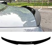 AUTOGP Bmw g60 yarasa bagaj üstü spoiler siyah boyalı plastik 2024+ m4 model - 1