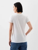 Gap V-Ss Logo Classıc Kadın Tişört 729555012 - 4