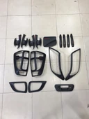 AUTOGP Nissan navara kaplama seti siyah full 2016+ kapı kolu far stop çerçeve mat siyah np300 - 2