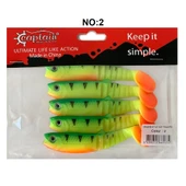 Captain 3569 Style Soft 10cm 10.3gr Silikon Yem 5'li Paket - 3