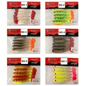 Captain 3569 Style Soft 10cm 10.3gr Silikon Yem 5'li Paket - 1