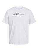 Jack Jones Corp Logo Play Plus Erkek Tişört 12243630 - 1
