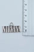 Nirvana Gümüş Kaplama Kolye Ucu thumbnail 2
