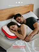 Vısco ortopedık horlama azaltıcı-önleyici yastık,çift taraflı soğuk kumaşlı terletmeyen yastık - 5