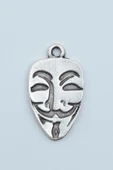 V For Vendetta Gümüş Kaplama Kolye Ucu - 1