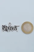 Slipknot Gümüş Kaplama Düz Zincir Kolye thumbnail 4