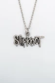 Slipknot Gümüş Kaplama Düz Zincir Kolye thumbnail 1