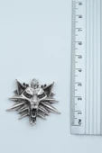 Witcher 3 Boyutlu Gümüş Kaplama Kolye Ucu thumbnail 2