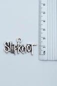 Slipknot Gümüş Kaplama Düz Zincir Kolye thumbnail 3