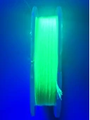 Eagenset Organze İp Çapari İpi Ultraviyole Uv Neon Sarı Makarada - 7