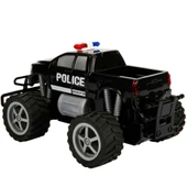 Sunman Jumbo Wheels 1:18 Uzaktan Kumandalı USb Şarjlı Işıklı Polis Pikap Araba (S00080022) 138-29A - 3