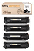 HP Laserjet P1102 P1102w M1132 M1212 M1214 M1217 85a-ce285a Toner 4 adet thumbnail 1