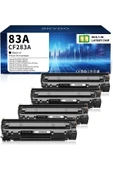 HP 83A Toner HP 83X CF283A Laserjet Pro MFP M201dw M127fn M225 M127 M201n M125a M125rnw M125nw 4 ADET thumbnail 1